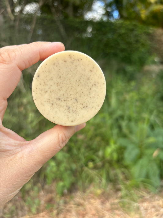 Lemon & Leather Shampoo Bar