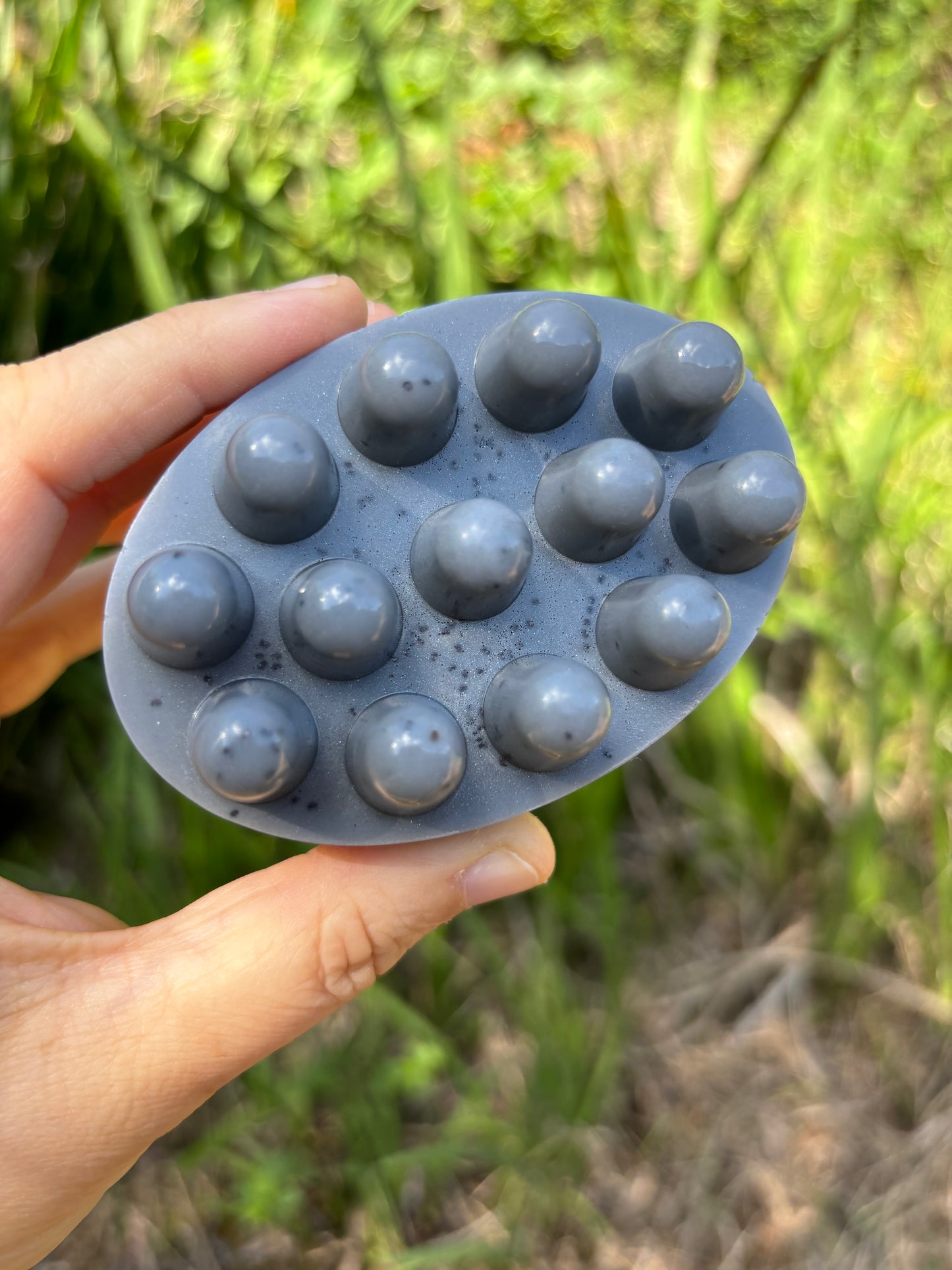 Eucalyptus and Charcoal Soap Massage Bar